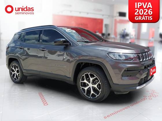 JEEP COMPASS 1.3 T270 TURBO FLEX LONGITUDE AT6 JEEP COMPASS 1.3 T270 TURBO FLEX LONGITUDE AT6